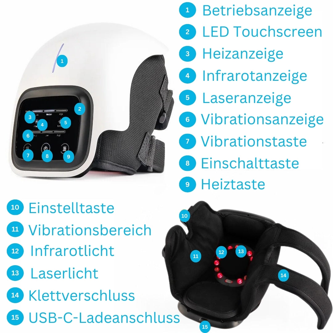 Knieschmerz lindern - Das 4 in 1 Therapiegerät