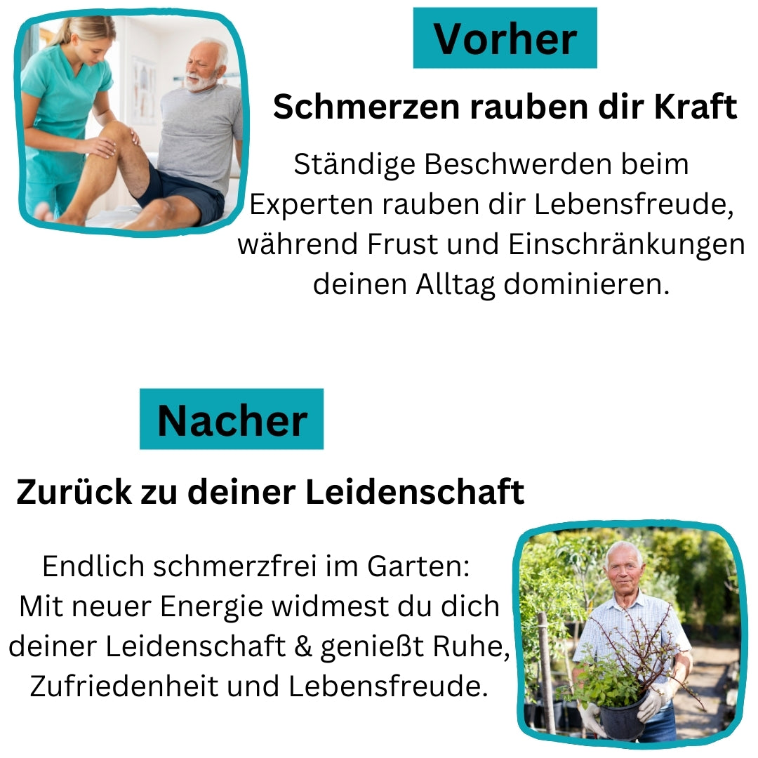 Knieschmerz lindern - Das 4 in 1 Therapiegerät