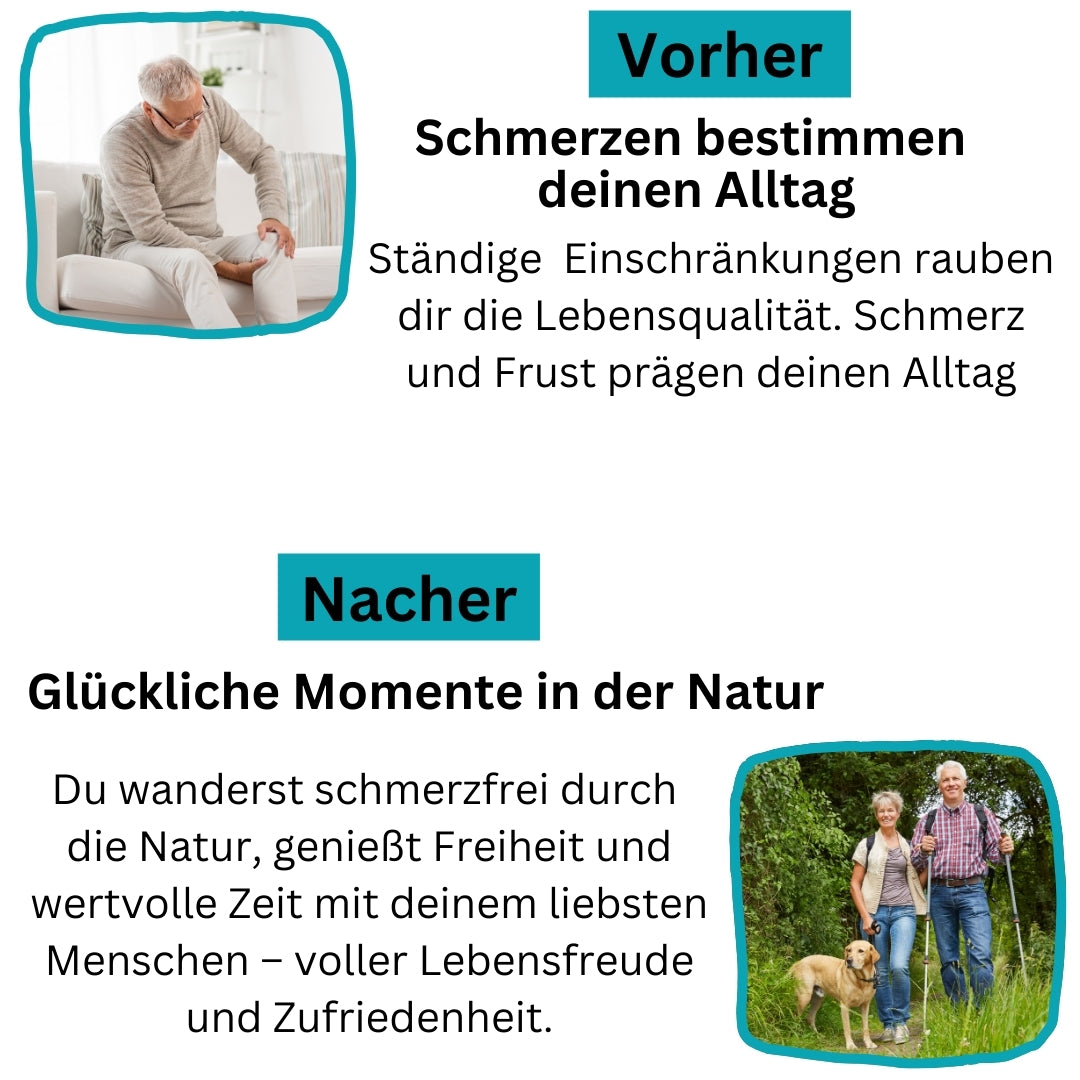 Knieschmerz lindern - Das 4 in 1 Therapiegerät