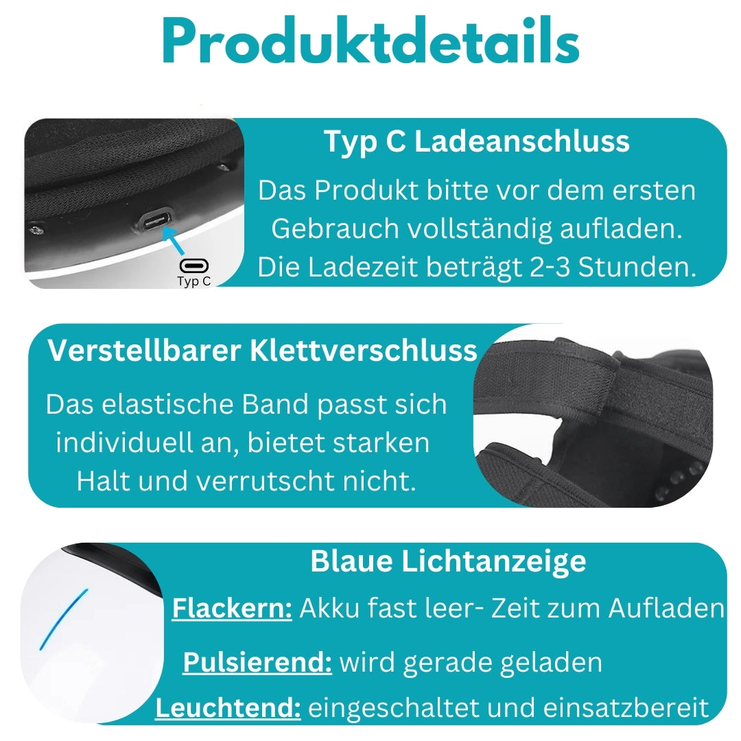Knieschmerz lindern - Das 4 in 1 Therapiegerät