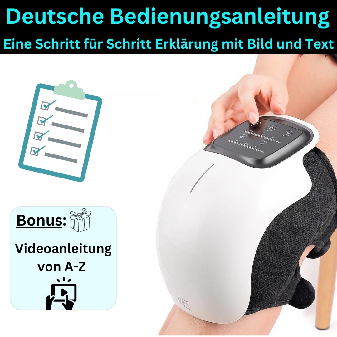 Knieschmerz lindern - Das 4 in 1 Therapiegerät