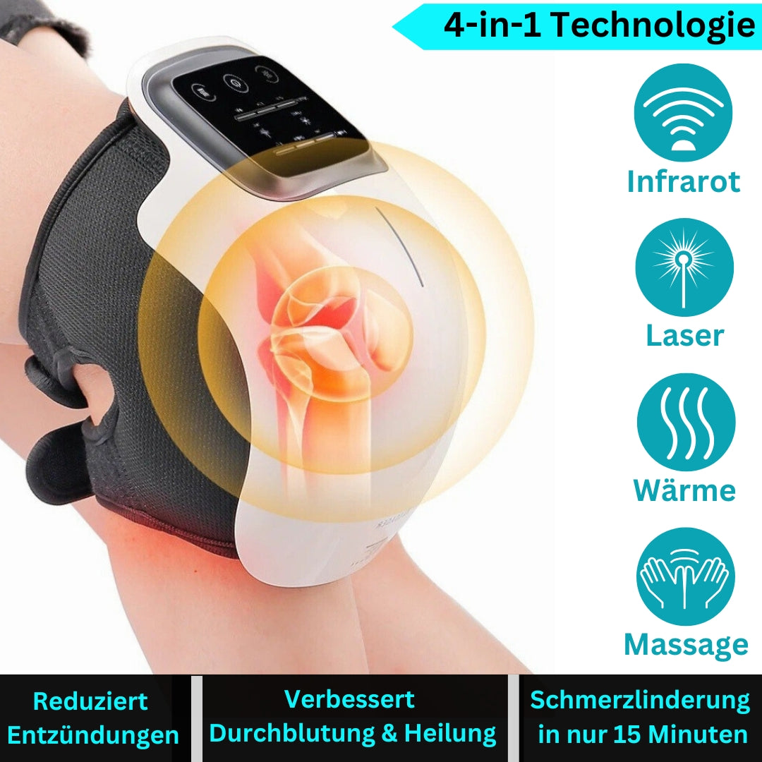 Knieschmerz lindern - Das 4 in 1 Therapiegerät